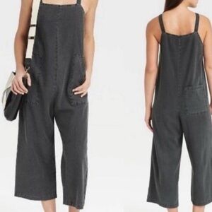 Universal Thread Charcoal Sleeveless Jumpsuit